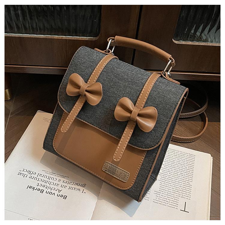 

Рюкзак Женский Модный Нишевый Дизайн Чувство Досуг Студенческий Класс Школьная Сумка Высокая Ценность Легкий Дорожный Рюкзак чёрный