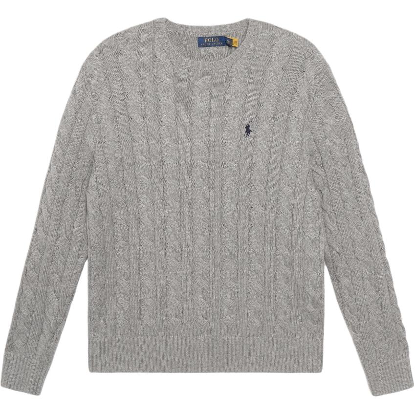 

Свитер с вышивкой логотипа Polo Ralph Lauren, с длинным рукавом, вязаный, Классическая версия, Женский свитер WMPOSWENC020987-999 S