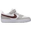 Nike Court Borough Anti-Slip Wear-Resistant Low-Top Kids' Skateboarding Shoes White Kids' Sneakers FZ4522-100
