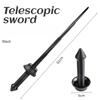 Anxiety Relief 3D Printing Telescopic Spiral Sword Sensory Toys Cosplay Props Retractable Toy 3D Gravity Katana Toys Adult
