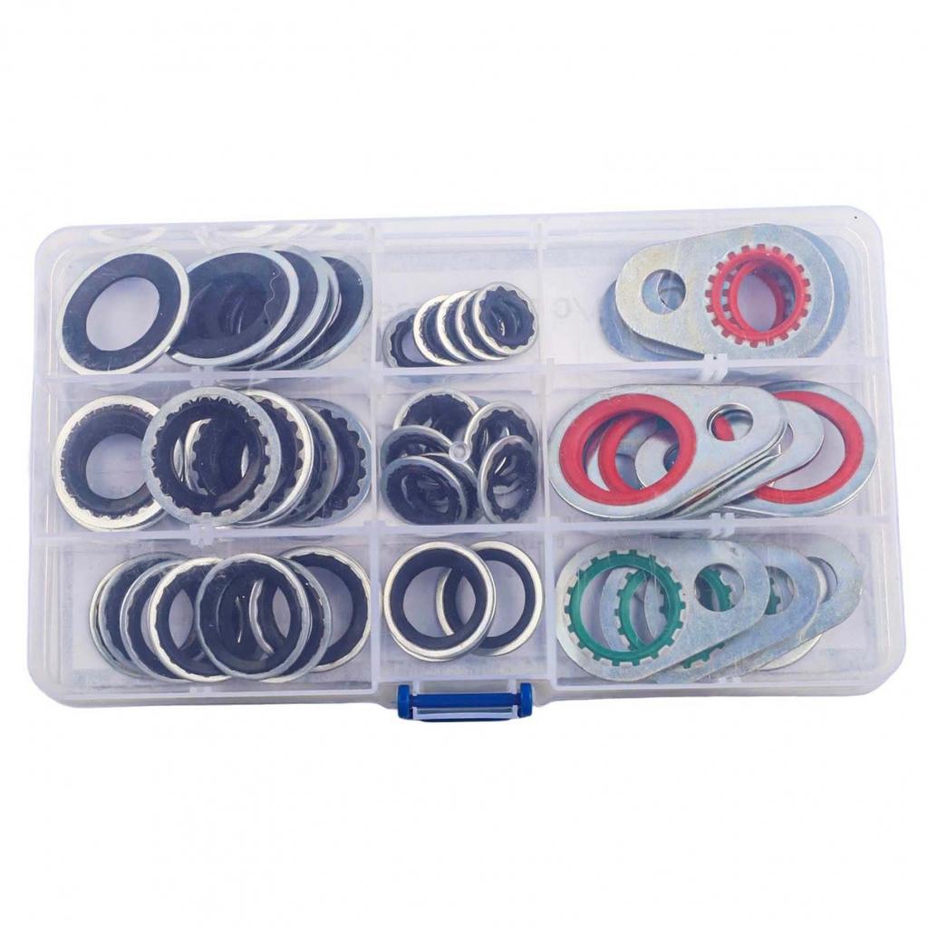 Complete AC System Gasket Seal Kit 60 Pieces for Effective Repair Solutions