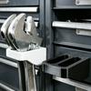 2-Slot Design Tool Organizer Plastic Wall Mounted Rack Practical Wrench Storage Rack  Tool Storage