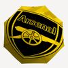 1pc A-Arsenal4 Umbrella, Sun Protection, And UV Shielding. It Has Eight Sturdy Ribs for Outdoor Use And Perfect As a Holiday Gift