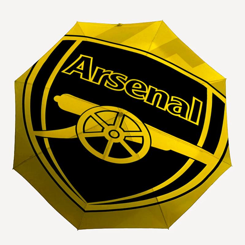 1pc A-Arsenal4 Umbrella, Sun Protection, And UV Shielding. It Has Eight Sturdy Ribs for Outdoor Use And Perfect As a Holiday Gift
