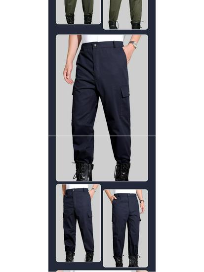 Men's Tear-Resistant Summer Work Overalls for Construction and Welding