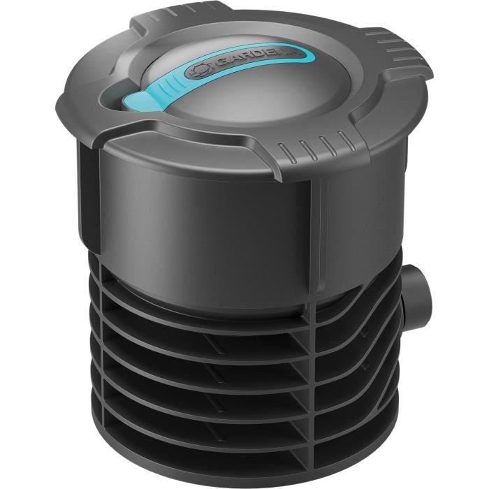 Prise d’eau enterrée GARDENA pour Pipeline System – Filetage mâle 3/4 – Vanne d'arrêt intégrée – Montage souterrain (8266-20)