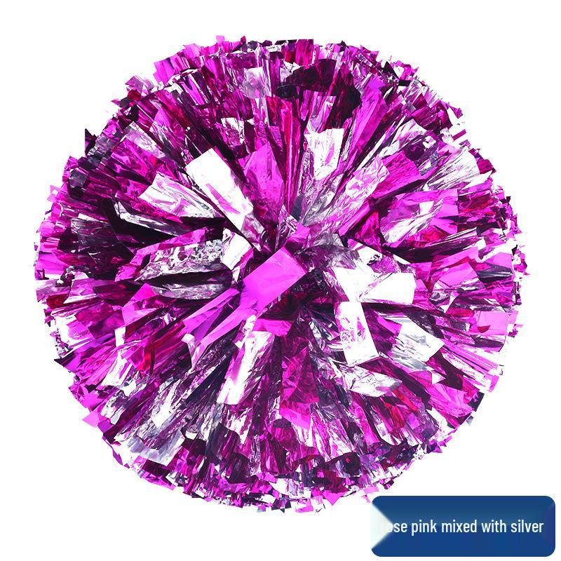 Pompony Cheerleadingowe i Kwiaty Ręczne - Kolorowe Rekwizyty na Zawody Sportowe