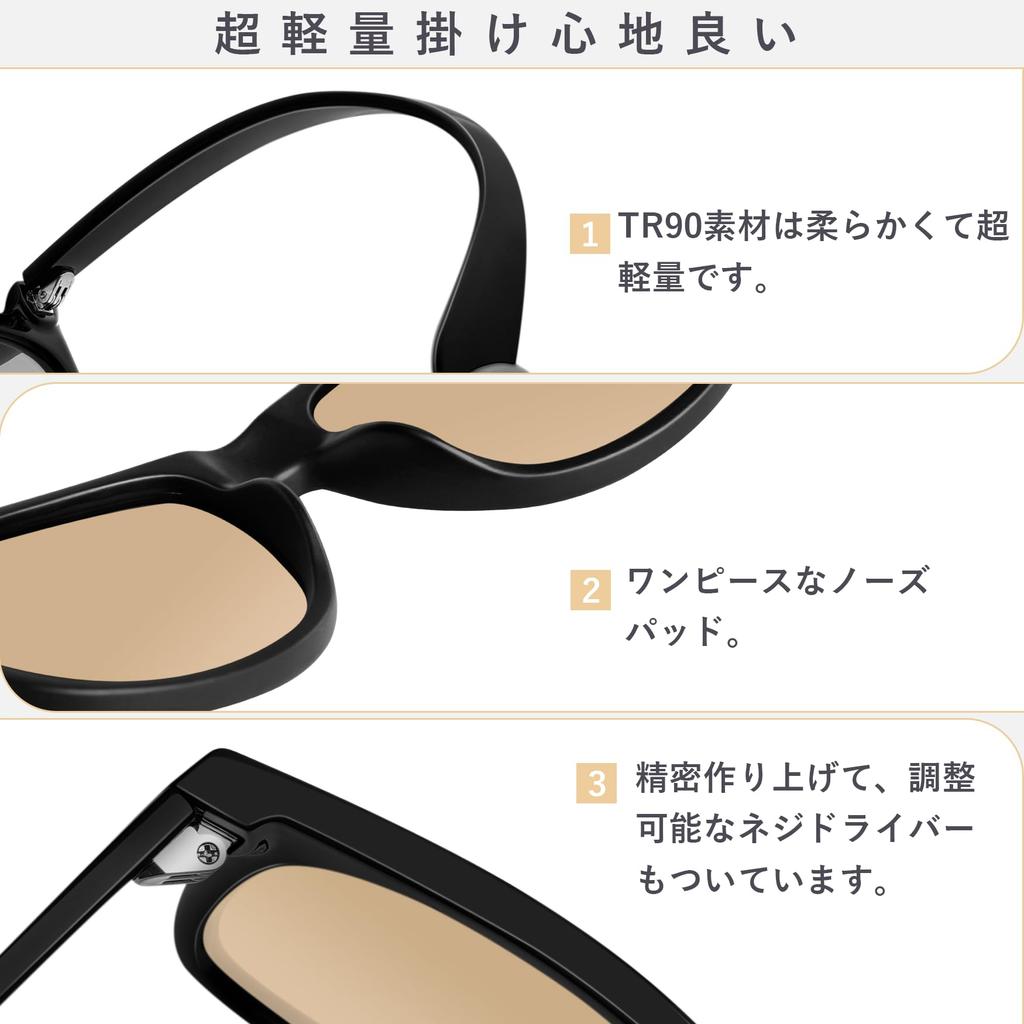 Rimerakea and Polarized Sunglasses with UV400 Protection and Sun Protection for Driving Men's Women's Wellington-Style