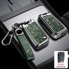 Zinc Alloy Leather Car Key Case For Volkswagen Polo Golf 7 Passat Tiguan Mk2 Beetle Ateca Caddy T5 Flap Folding Car Key Case
