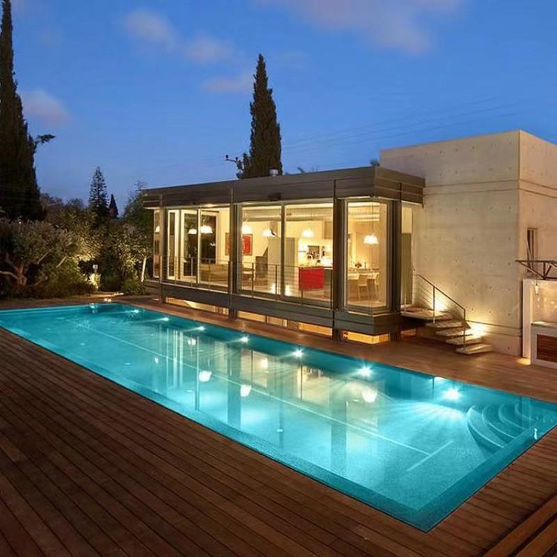 Wall Mounted Remote Control Lighting Lamp Pool Landscape Decorative Light Colorful LED Swimming Pool Light