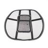 Soft Car Seat Chair Cushion Pad Black Mesh Massage Vent Mesh Back Support