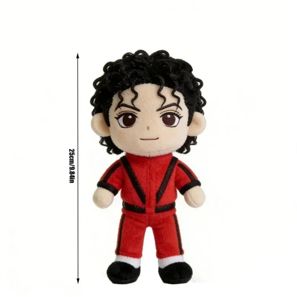 In Stock Michael Jackson Plush Doll Celebrity Merchandise Plush Toy Home Ornament Collection Birthday Gift For Fans Toy