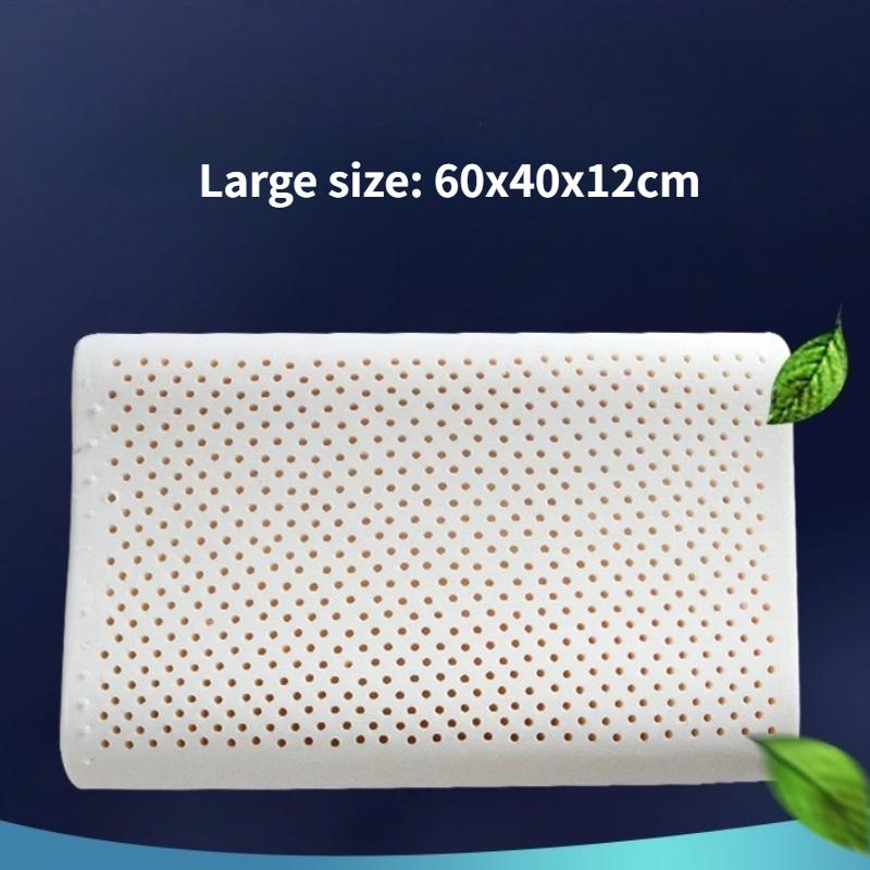 1pcs Bedclothes Latex Memory Cotton Adult Cervical Pillow Double Support Neck Pillow High Low Slow Rebound Sleep Pillow Improves Sleep Quality
