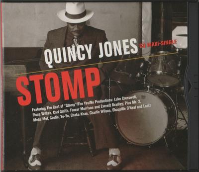 CD QUINCY JONES, THE CAST OF "STOMP"/T - Stomp 9437662 Qwest Records,  1996 US Dance & Electronica Used