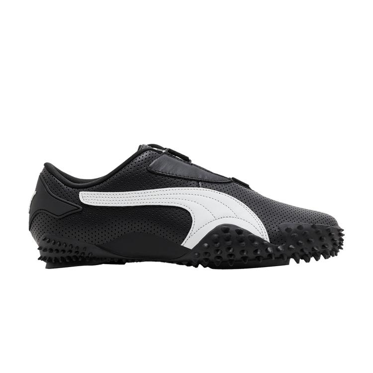 Puma Mostro Perforated Leather Black White 40.5