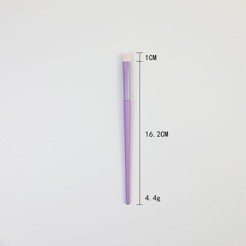 Small Purple Potato 11-Piece Makeup Brush Set: Includes Loose Powder and Eye Shadow Brushes - Beauty Tools Collection