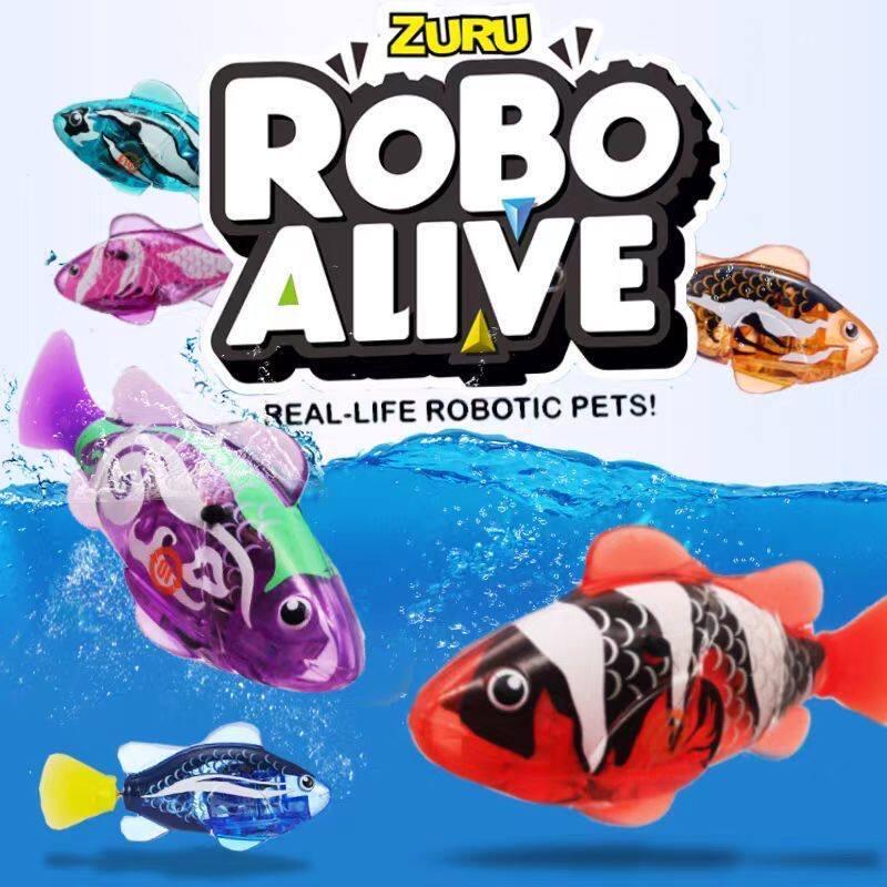 ZURU Robo Alive Fish Robotic Swimming Fish Water Activated