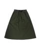 OFFGRID Cotton Spandex Belted Long Skirt - Khaki