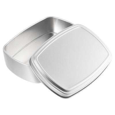 2 Stück Aluminium Seifenschale Lebensmittelqualität Quadratische Box Reise-Seifenbox Tragbare Seifenschale Metallbehälter Seifenriegel Aufbewahrung Reise