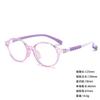 Children's Silicone TR90 Myopia Glasses Frame Anti-blue Light Eye Protection Flat Glasses Male and Female Students Amblyopia Hyperopia Frames