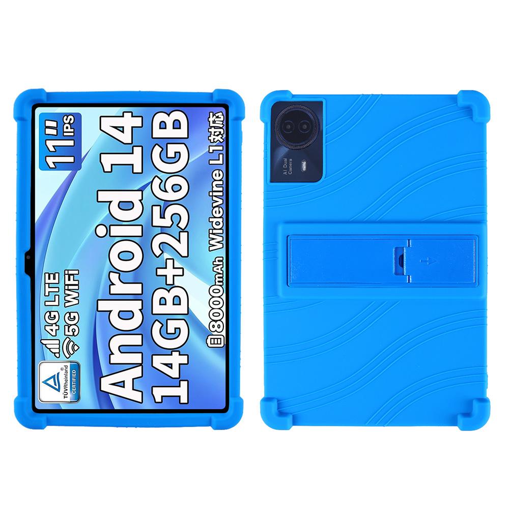 For Teclast T50HD 2024 Case Tablet Shockproof Cover Teclast 11 Inch Android 14 Tablet Soft Silicon Stand Protective Shell