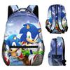 School Bag Elementary School Student Animation Backpack Cartoon School Bag 3D Digital Color Printing Oxford Cloth Backpack