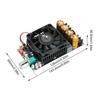 DC 18-50V ZK-3002 2G Upgraded Pure Post Amplifier Board 300Wx2 TPA3255 Bridged Mono 600W AMP Audio Music Power Amplifier Board