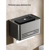 Yidashang Bathroom No-Punch Wall-Mounted Tissue Box & Roll Holder