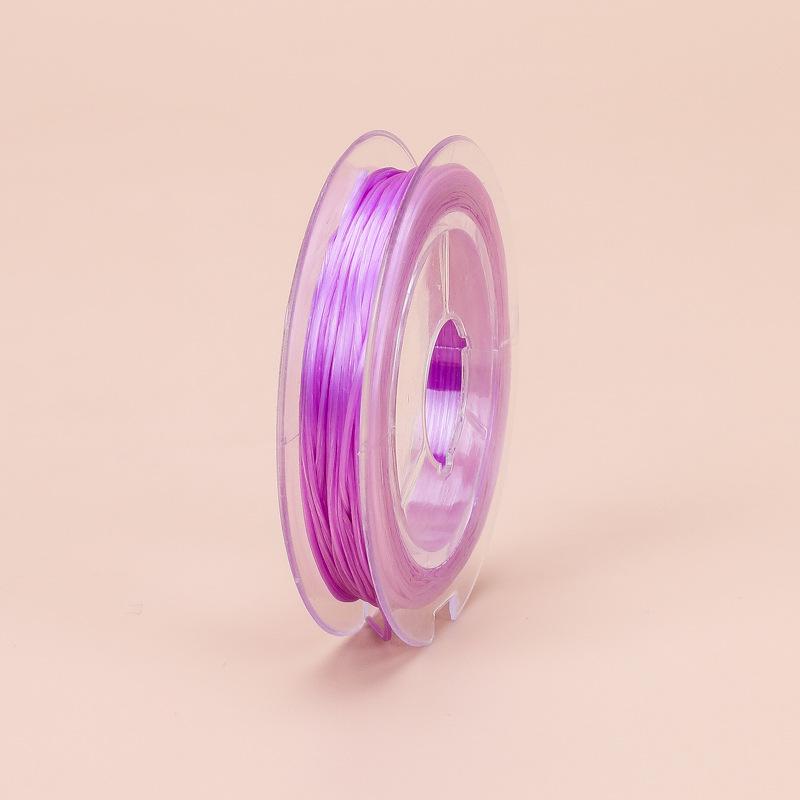25-Color Elastic Wire Beads Set: Handmade, Durable, for DIY Bracelets & Necklaces