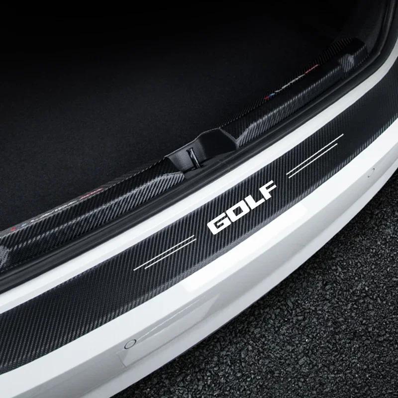 AUYGS1 Car Threshold Tape Door Sill Sticker for Volkswagen VW GOLF 3 4 5 6 7 8 VW MK4 MK5 MK6 MK7 GTD GTI GLI Trunk Bumper Guard Strips