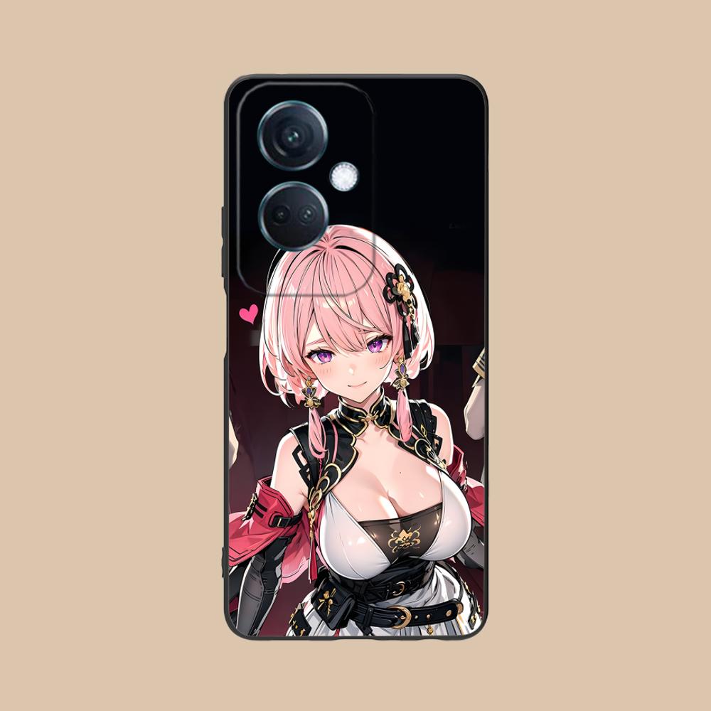 Wuthering Waves Taoqi Mobile Phone Case for OPPO Reno 14 13 12 11 10 9 8 7 6 5 F T Pro 5G Colorful Printing Cover Pretty Cover