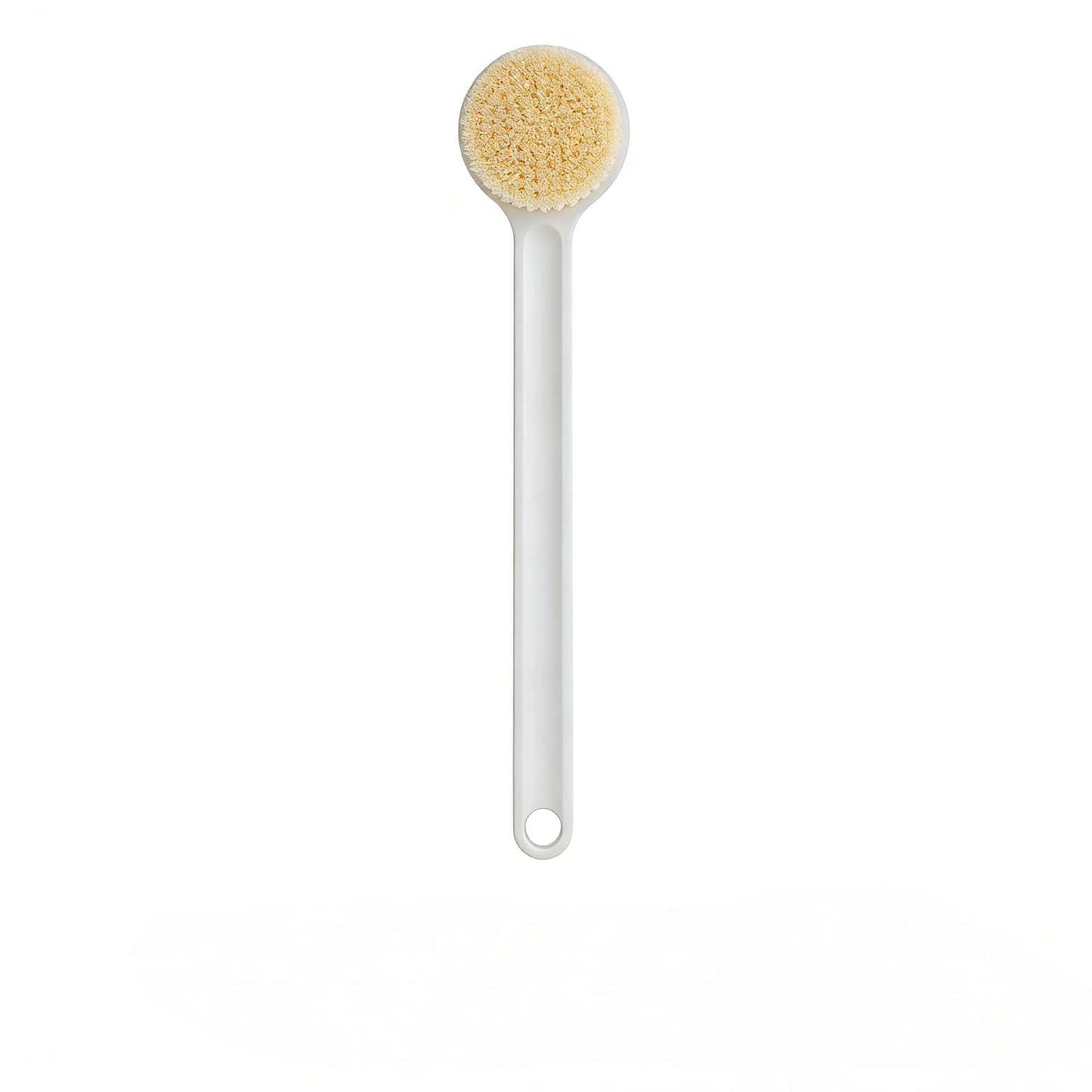 Japanese Long-Handled Soft Bristle Bath Brush for Comfortable Back Massage and Easy Cleaning