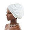 Solid Color Multilayer Women's Turban Cap