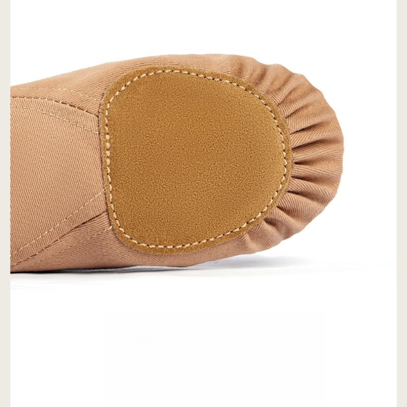 Damen-Tanzschuhe mit elastischem Stoff und weicher Sohle, Trainingsschuhe ohne Riemen, Bühnentanz-Performance für Damen