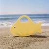 Transparent PVC Jelly Fish Shape Handbag Women - Sweet Candy Color Mini Tote Bag Beach Outfit