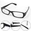 Retro Square Small Frame Glasses Women Girls Y2K Black Plastic Narrow Frame Anti Blue Light Glasses Fashion Versatile Glasses