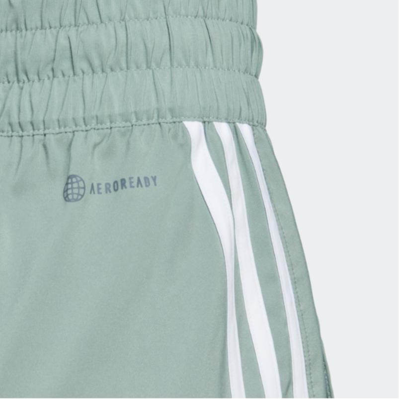 Adidas Train Icons Woven Pants With Logo Print Women Bottoms Silver Grey Green HS2367