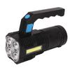 Torch Flashlight 4 Modes IPX4 Waterproof Aluminum Alloy Handheld Searchlight for Outdoor