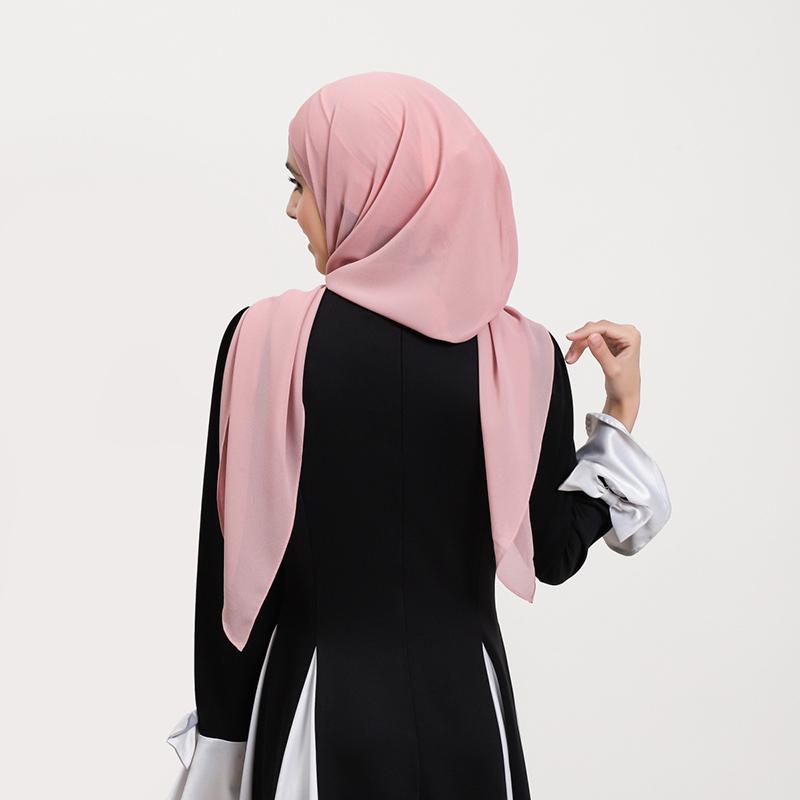 New Arrival Crinkle Rayon Hijab Women Muslim Scarf Shawls Solid Headscarf Wraps Big Size Plain Islamic Turban Headbands Foulard