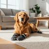 4pcs/set Waterproof Anti-Slip Dog Socks Anti-Scratch reflective Pet Paw Protection Breathable Adjustable Dog Boots