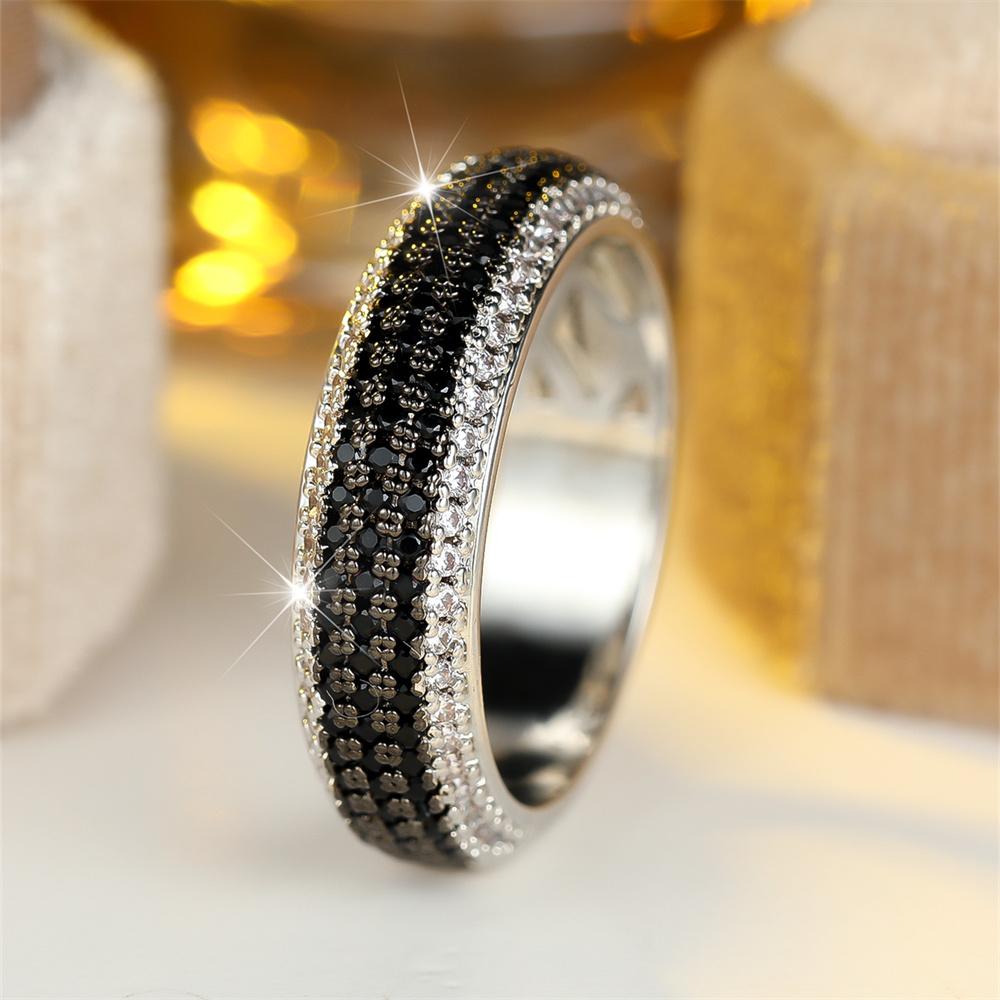 Antike Schwarze Zirkon Kleine Runde Steinringe Für Frauen Trendiger Kupferfarbener Verlobungsring Hochzeits Schmuck Muttertags Geschenke 6 orange