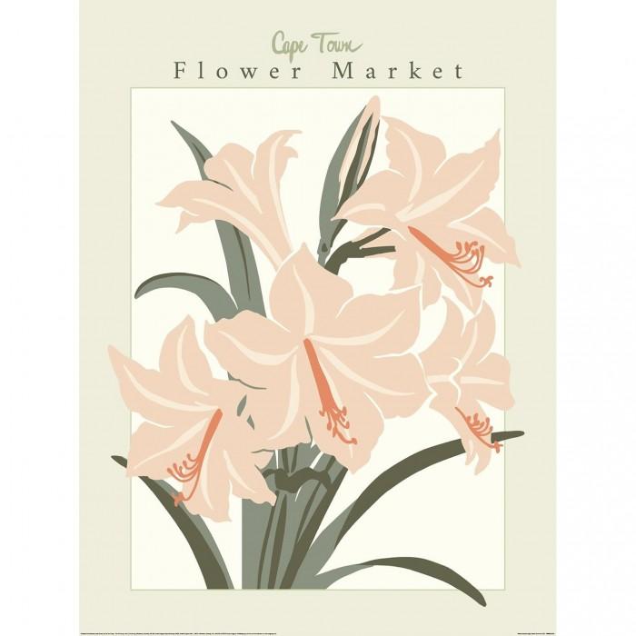 Annick Flower Market Cape Town Print
