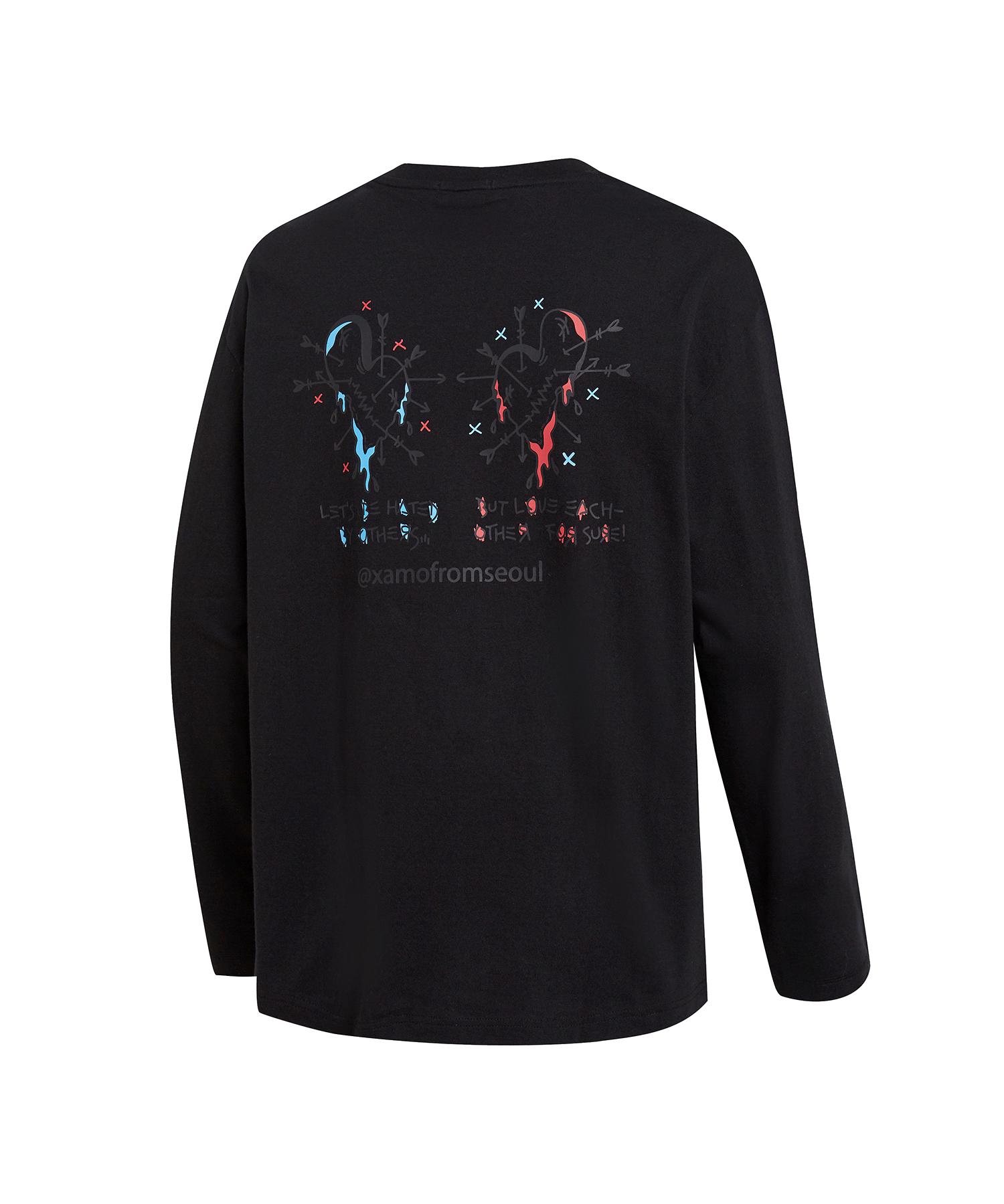 Pollution Xamo Series Long Sleeve Bk Black/M