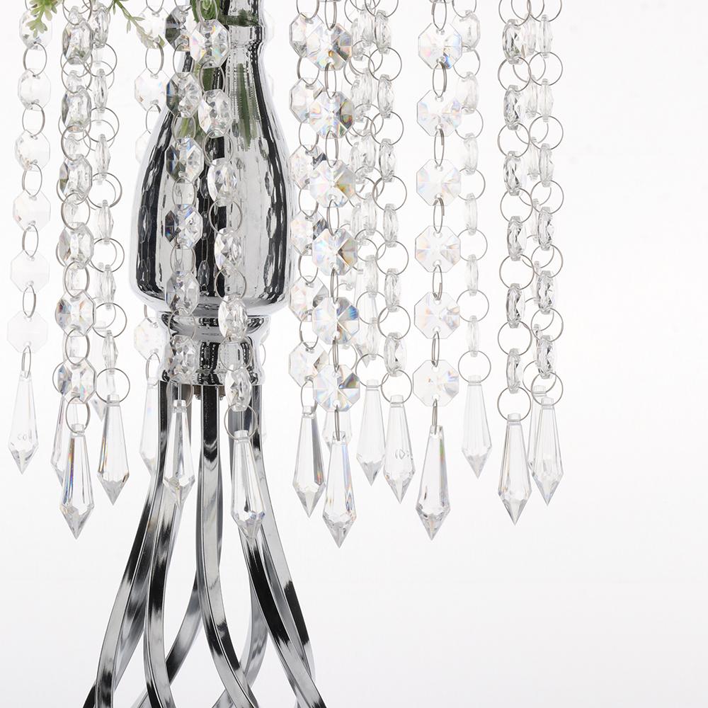 Candlestick Holder Decorative Crystal Candlestick Ornament Dining Table Centerpieces Wedding Decor