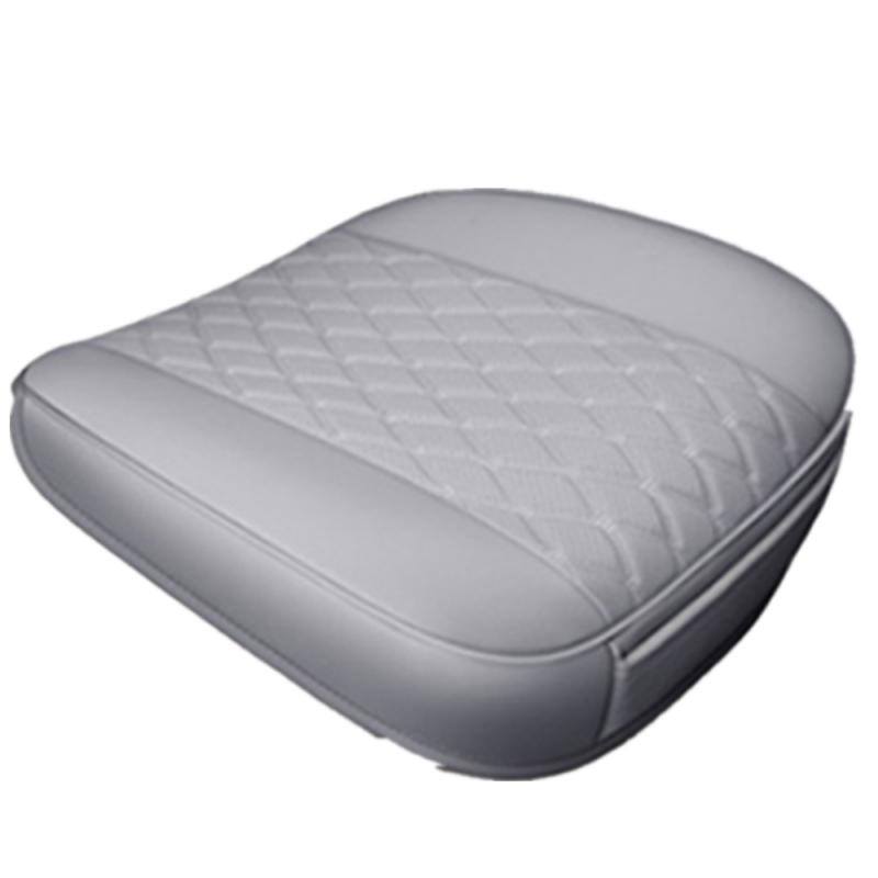 Universal Black Pu Leather Car Front Seat Bottom Cover Protector Cushion Guard