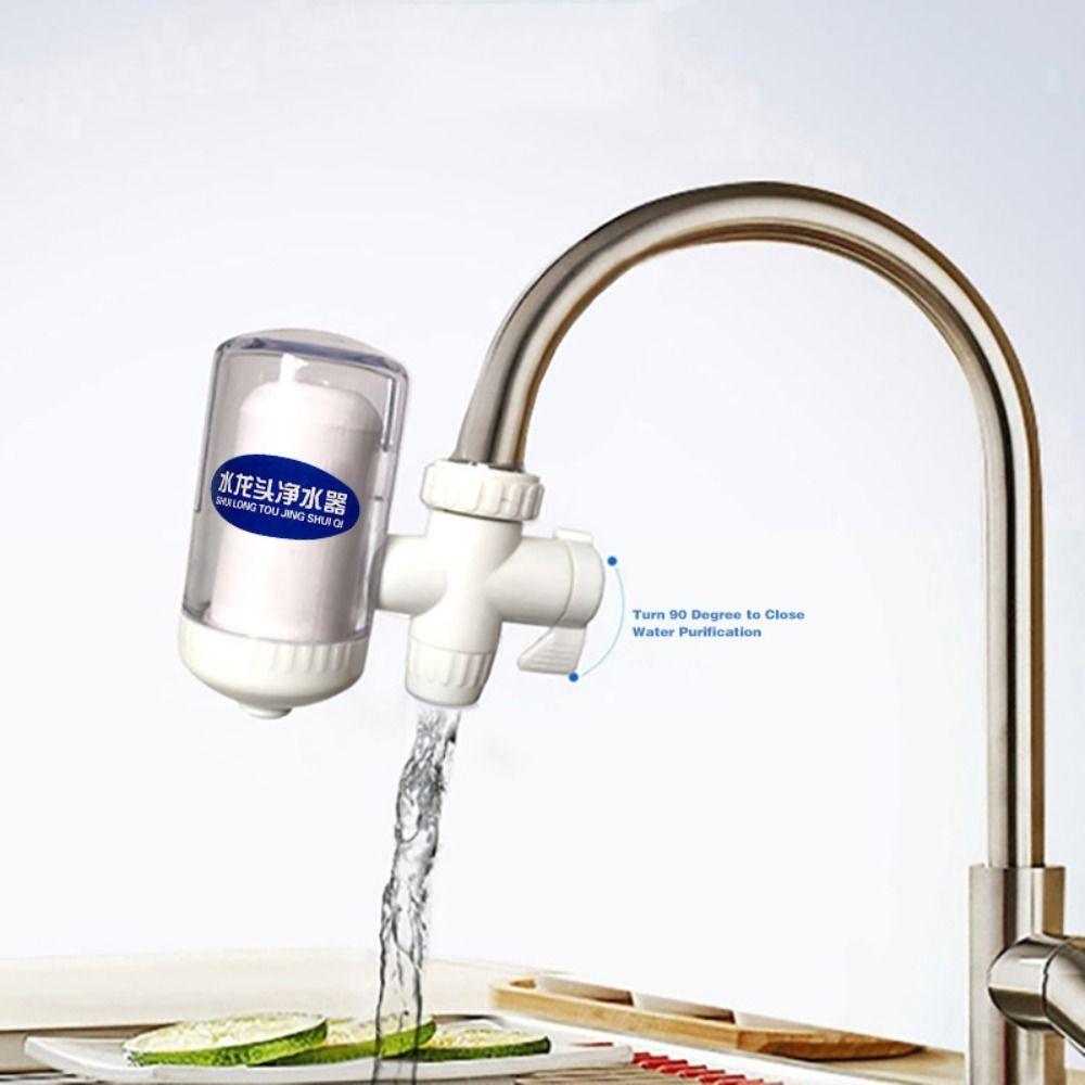 with Filter Element Tube Water Purifier Plastic Water Filter Washable Water Filter System  Kitchen