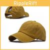 Solid Color Simple Women Casual Sun Shading Cotton Baseball Cap For Outdoor