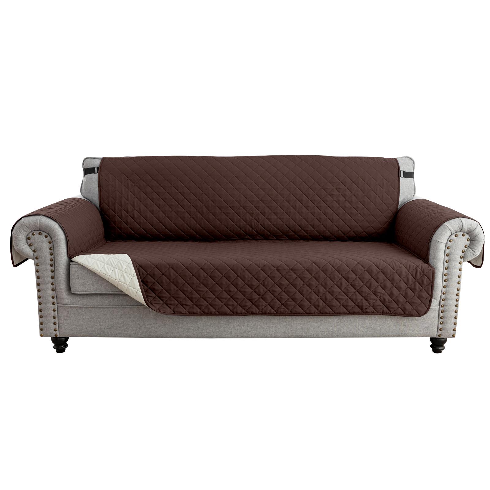 

1pc All-Season Modern Water-Resistant Sofa Cushion Cover, Single/2/3/4 Seater Sofa, Pet-Friendly, Full Set of Sofa Protectors Single Seater коричневый