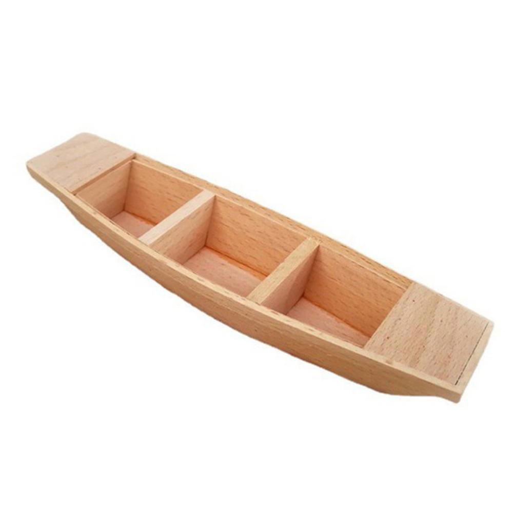Ocean Landscape Wooden Boat Model Home Decoration Boat Model Ornaments  Garden Decor