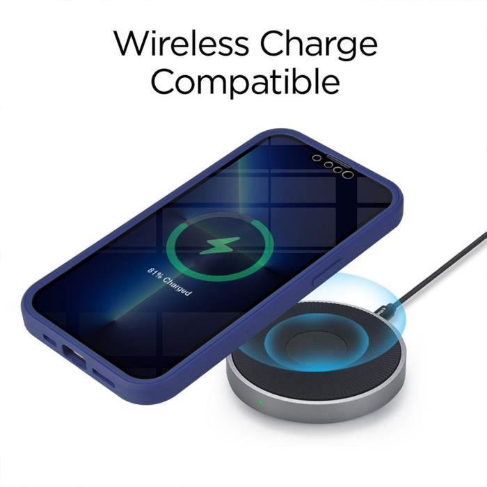 Coque de protection - PROSHOP - pour iPhone 13 Pro - TPU + PC - Bleu - Intégrale